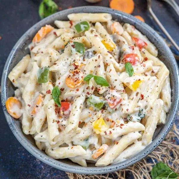 the-flavour-of-nature - White Sauce Pasta