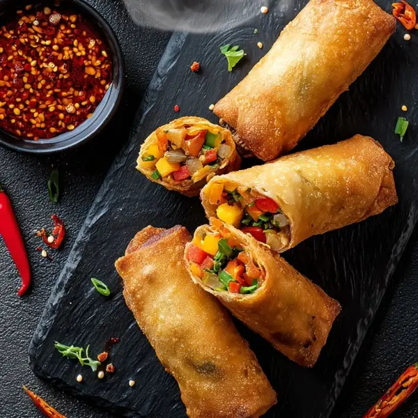 the-flavour-of-nature - Veg Spring Roll