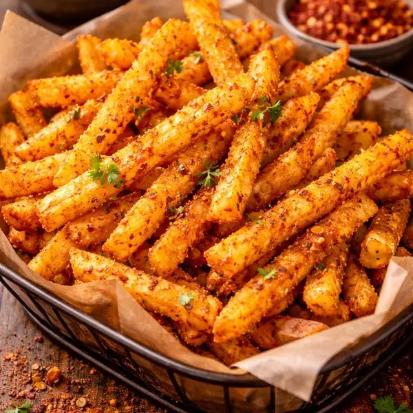 the-flavour-of-nature - French fries peri peri