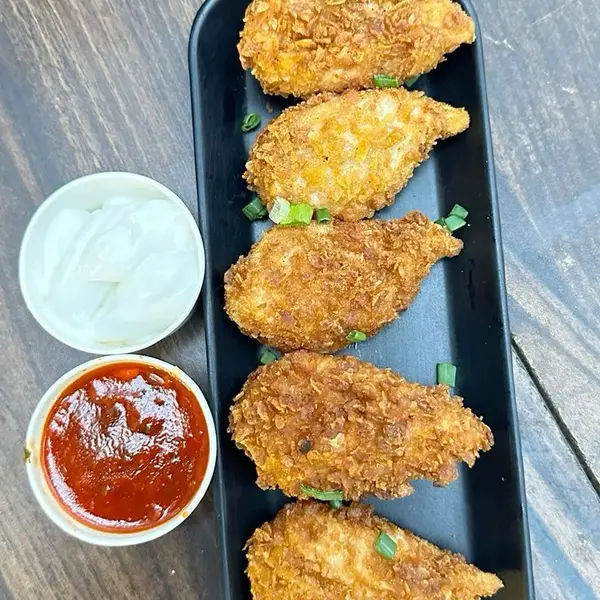 the-flavour-of-nature - Paneer momo Kurkure