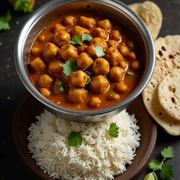 the-flavour-of-nature - Chhole Chawal