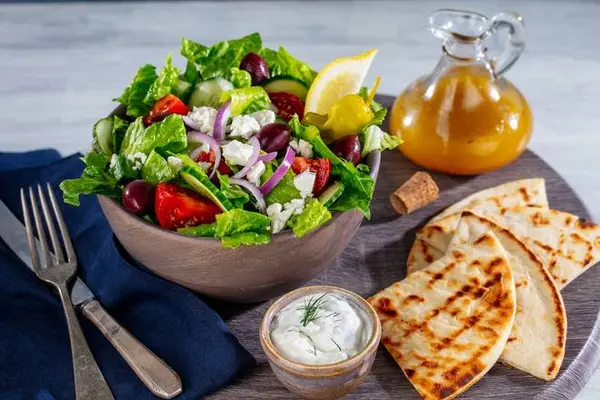 the-great-greek-mediterranean-grill - Large Greek Salad