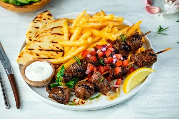 the-great-greek-mediterranean-grill - Lamb Souvlaki