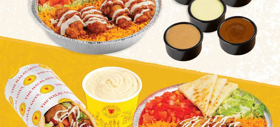 Menu image of Entrees. the halal guys's menu - san francisco | restaurants in san francisco