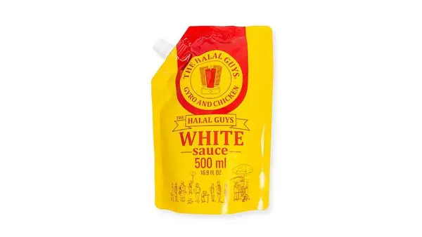 the-halal-guys - Catering White Sauce Pouch