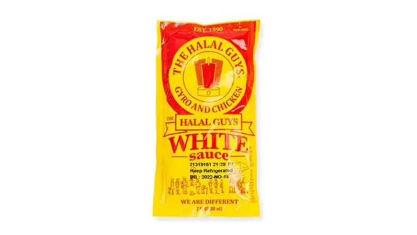 the-halal-guys - White Sauce Packet To-Go