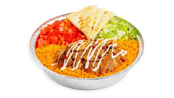 the-halal-guys - Regular Chicken Shawarma Platter