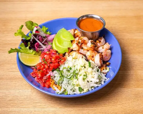 the-little-chihuahua - - *Garlic Shrimp Bowl