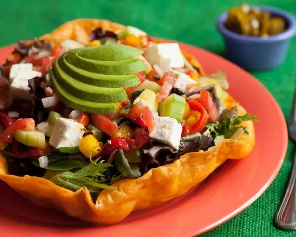 the-little-chihuahua - - *Old School Tostada Salad