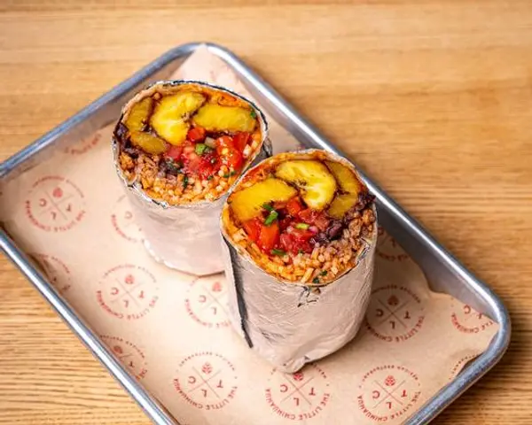 the-little-chihuahua - - *Vegan Plantain Burrito