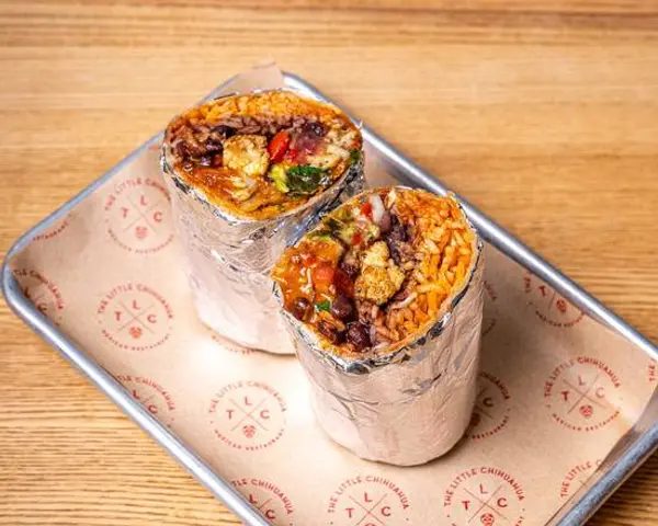 the-little-chihuahua - - *Grilled Veggie & Soyrizo Burrito