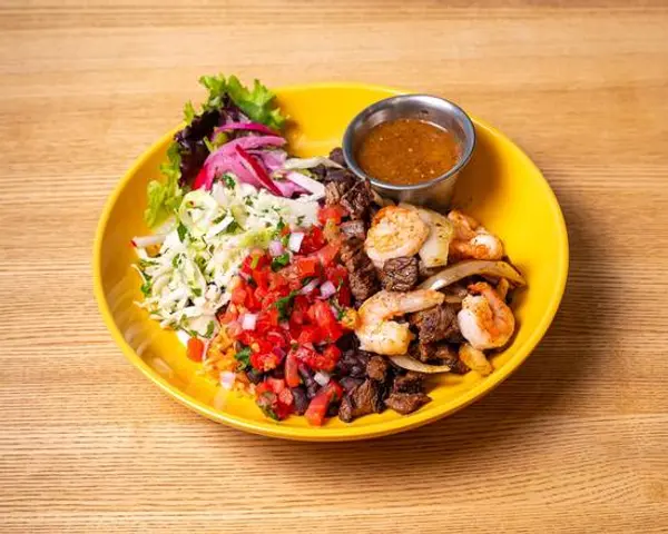 the-little-chihuahua - *Steak & Shrimp Al Diablo Bowl