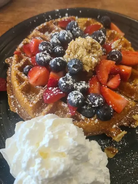 the-new-spot-on-polk - Homemade Belgian Waffle