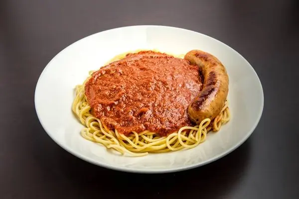 the-old-spaghetti-factory - Italian Sausage with Meat Sauce