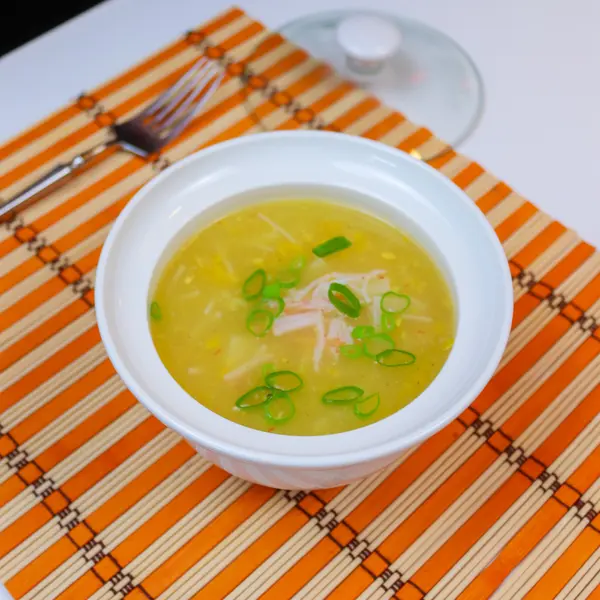 the-rice-and-the-noodle-doha - Crab Corn Soup