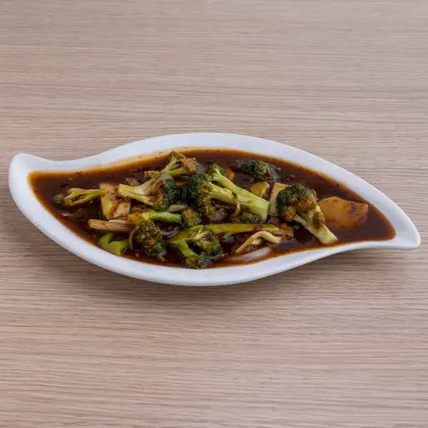 the-rice-and-the-noodle-doha - Szechuan Brocolli