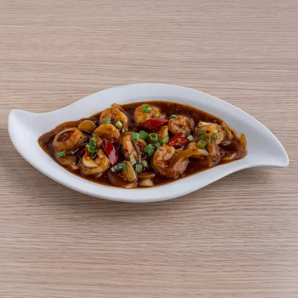 the-rice-and-the-noodle-doha - Szechuan Shrimps