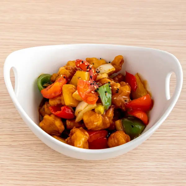 the-rice-and-the-noodle-doha - Chicken Sweet & sour