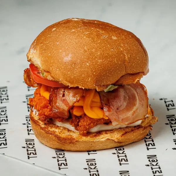 the-van - Bacon Burger