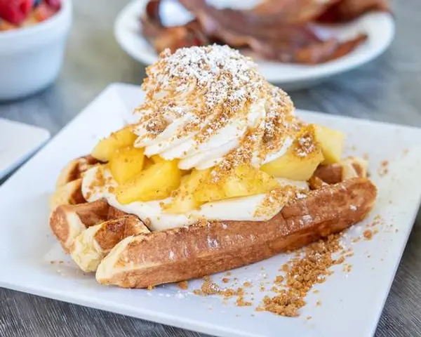 the-waffle-window - Pineapple Cheesecake Waffle