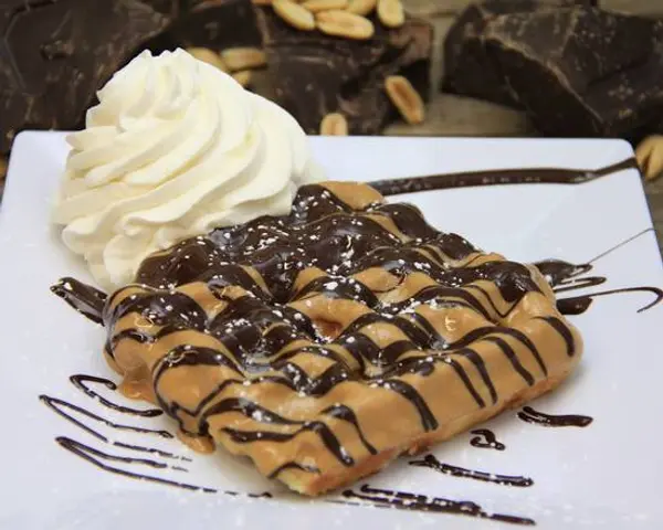 the-waffle-window - Peanut Butter and Chocolate Waffle