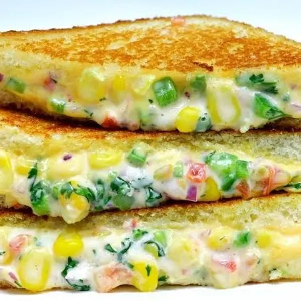 thela-cafe - Veg Corn Cheese Sandwich