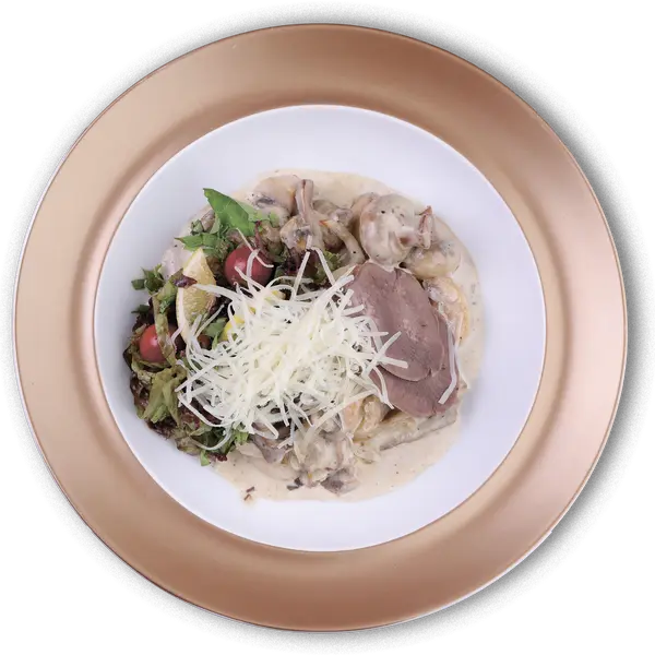 tinchlik-plaza-hotel - Язык в Сливочно-Грибном Соусе