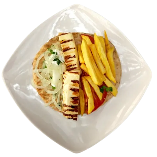 to-stenaki-the-grill - Τυλιχτό  χαλούμι