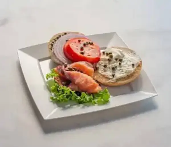 toast-eatery - Lox Bagel