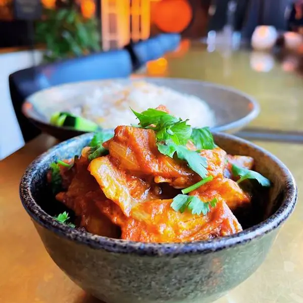 top-burmese-burma-joy - Chickpea Tofu Curry