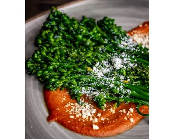 toro-restaurant - Broccolini Romesco