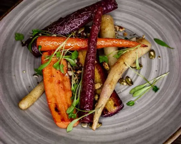 toro-restaurant - Charred Colored Carrots