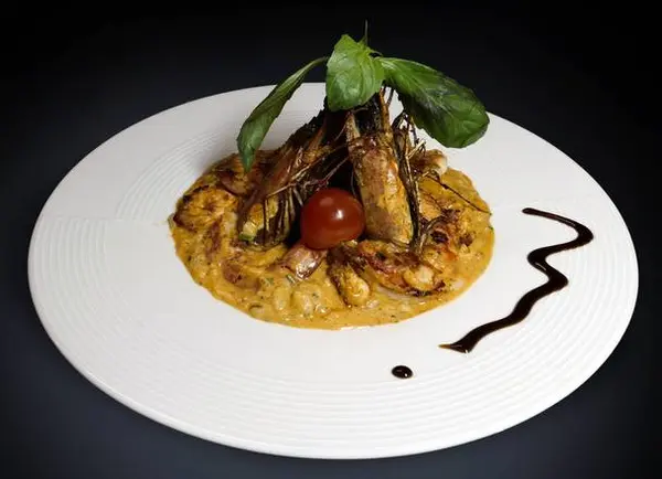 toscana - Risotto aux scampis et aux gambas