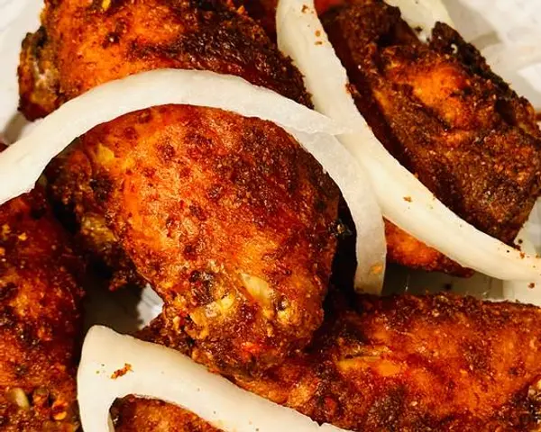 triple-afriq-african-restaurant - Chicken SUYA wings