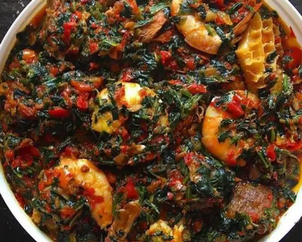 triple-afriq-african-restaurant - Efo Riro (Spinach)