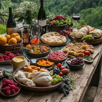 tsaghveri - Food menu