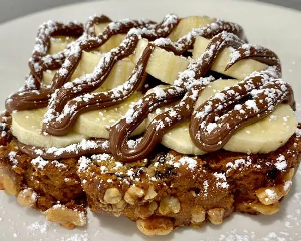 twisted-st-cafe - Nutella & Banana on Banana Bread Toast