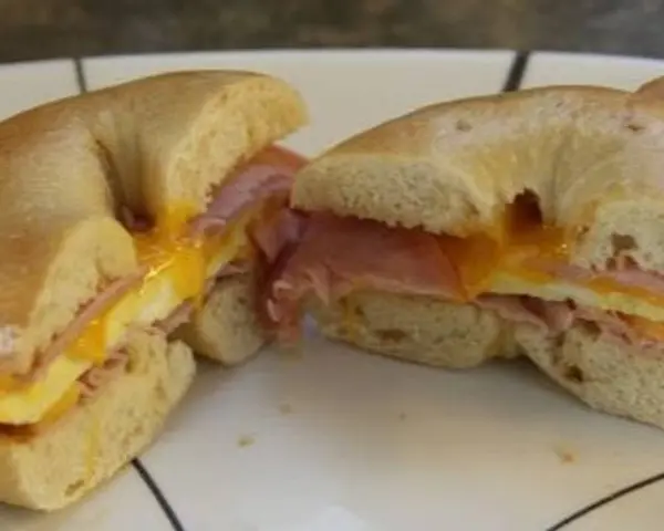 twisted-st-cafe - Turkey Breast, Egg, and Cheese Bagel