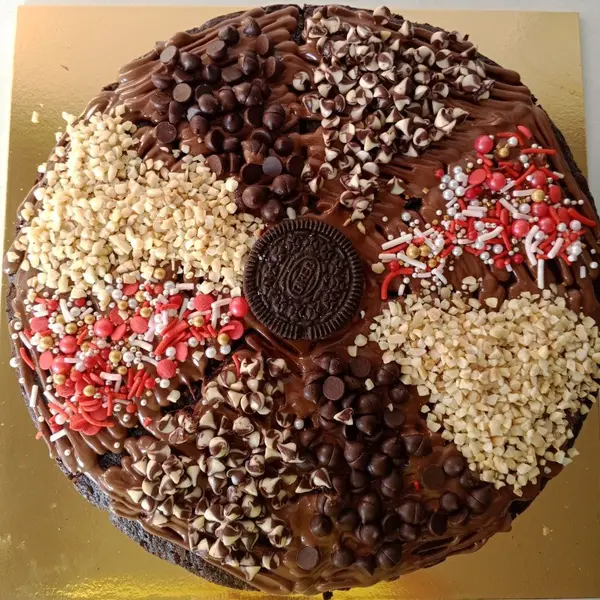 typosugar - 9INCH BROWNIES PIZZA