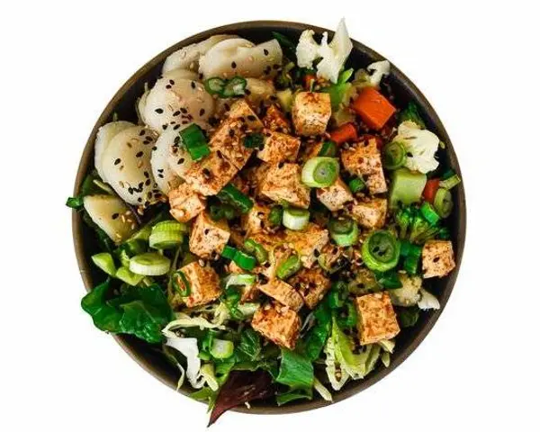 umami-express - Organic Tofu Greens Bowl