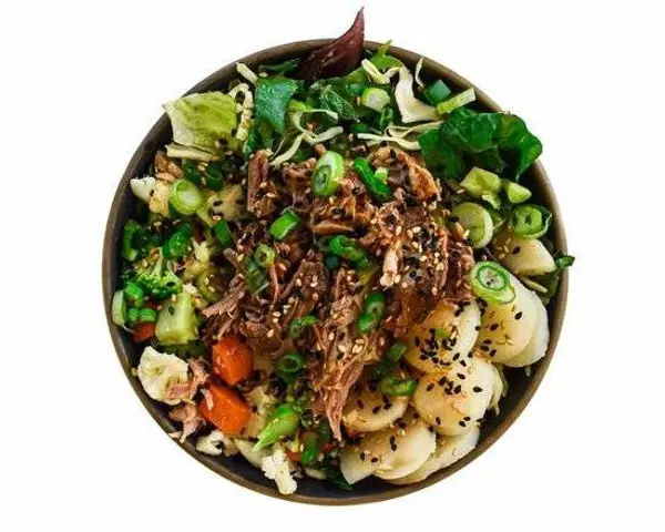 umami-express - Pork Shoulder Greens Bowl