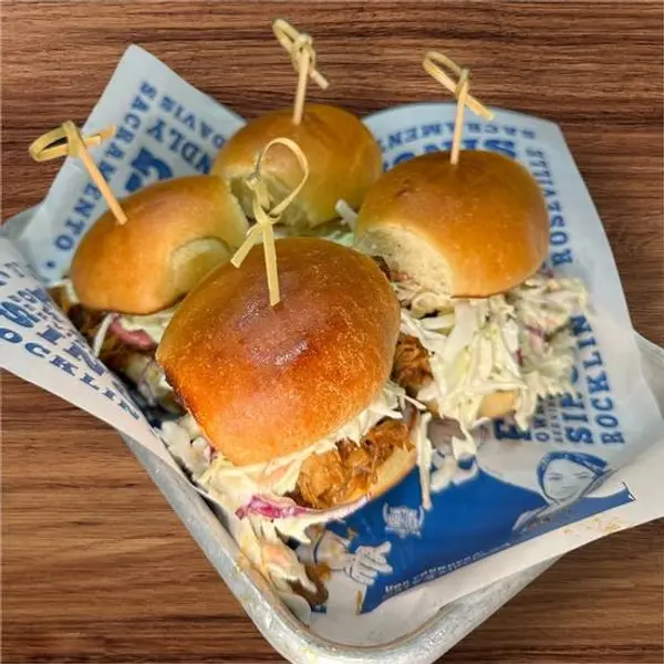 university-of-beer - Pulled Pork Sliders