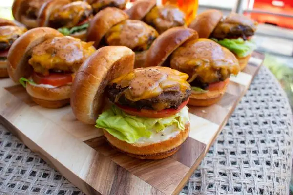 university-of-beer - Beef Slider Platter