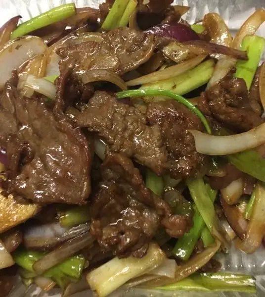 v-j-cafe-chinese-restaurant - Ginger & Green Onion Beef Rice