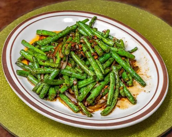 v-j-cafe-chinese-restaurant - Szechuan String Bean with Pork