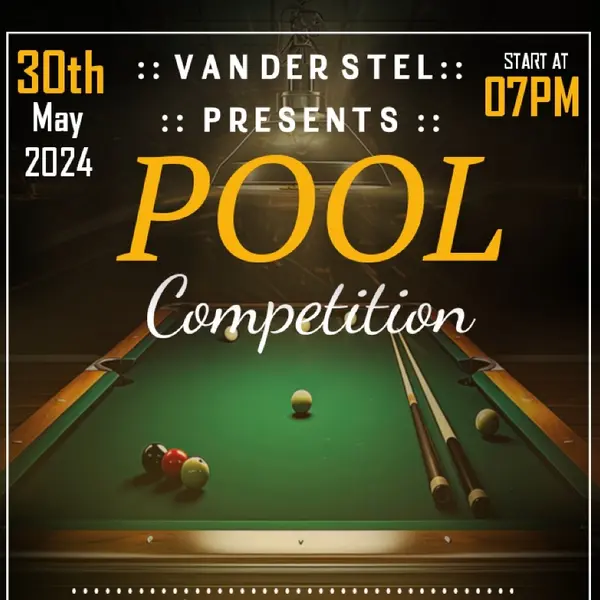 van-der-stel-pub-and-grill-bikers-bar - POOL COMPETITION