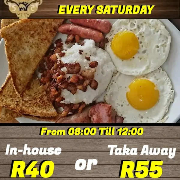 van-der-stel-pub-and-grill-bikers-bar - SATURDAY BREAKFAST SPECIAL