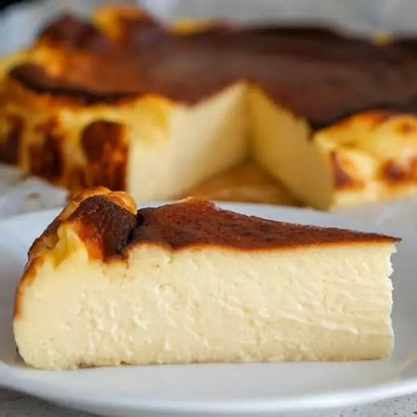vanilla - SAN SEBASTIAN CHEESECAKE