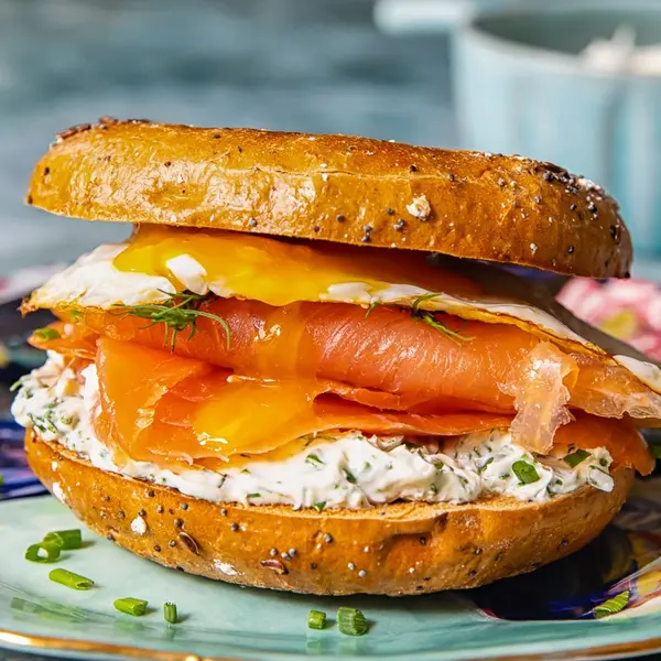 vanilla - SOMON FUME KREM PEYNIR BAGEL
