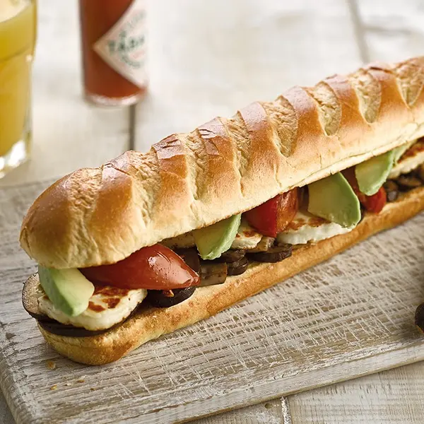 vanilla - THE BIG VEG BAGUETTE